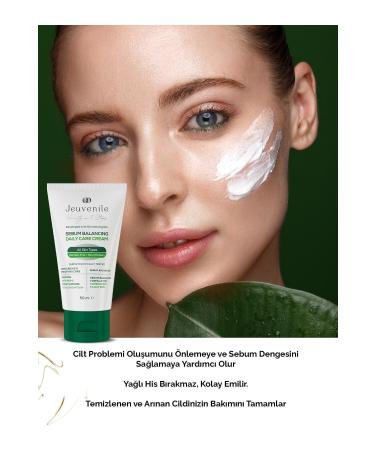 Jeuvenile Anti-Acne Cream - Sebum Balancer (Salicylic Acid Niacinamide Panthenol) for Combination-Oily Skin - Buy Online on GoSupps.com