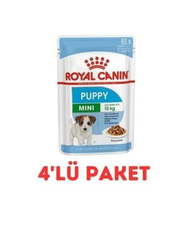 Royal Canin Puppy Small Breed Puppy Pouch Canned Food 85 Gr 4-Pack