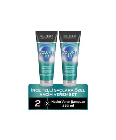 John Frieda Volumizing Shampoo for Fine Hair 250 ml Pack of 2
