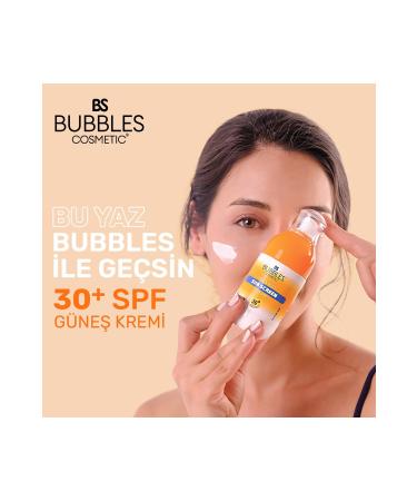 bs bubbles cosmetic Anti-Stain Makeup Base Face and Body Sunscreen Cream 30spf 100ml