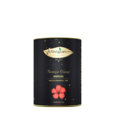 fitovision natural Okra Flower (Hibiscus) Medical Herbal Drug Teas