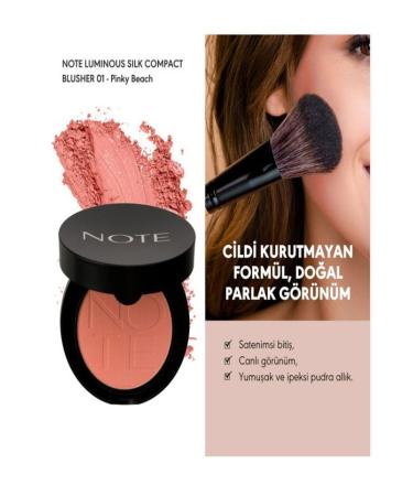 Note Cosmetics Blush Silk Compact-01 - Buy Online on GoSupps.com