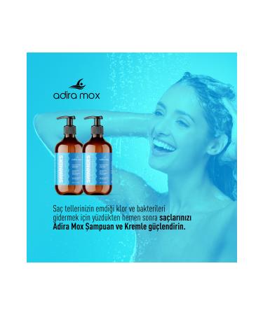 ADIRA MOX After Sea & Pool Care Shampoo. 500 Ml. Keratin & Argan & Glycerin & Vitamin B5 Additive. - Buy Online on GoSupps.com