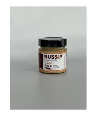 NUSSLY FOOD Nussly 100% Hazelnut Paste 200 g