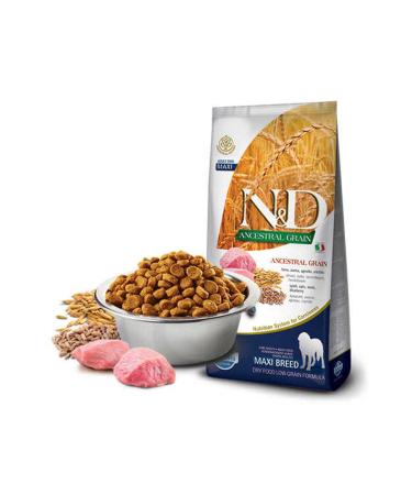 N & D Lamb and Blueberry Medium and Large Breed Grain Adult Dog Food 12 Kg