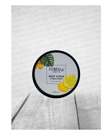 bakbunatural Preventive & Moisturizing Lemon Scrub for Hands and Body 250 Ml