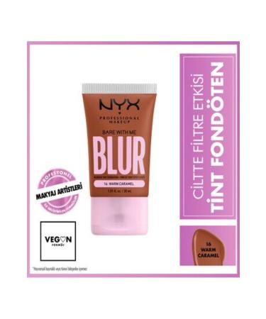 NYX Professional Makeup Professional Makeup Blur Tint Foundation 16 Warm Caramel