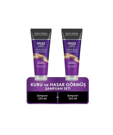 John Frieda Shampoo for Dry and Damaged Hair 250 ml Pack of 2