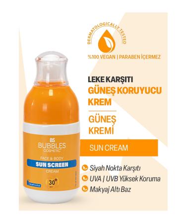 bs bubbles cosmetic Anti-Stain Makeup Base Face and Body Sunscreen Cream 30spf 100ml - Buy Online on GoSupps.com