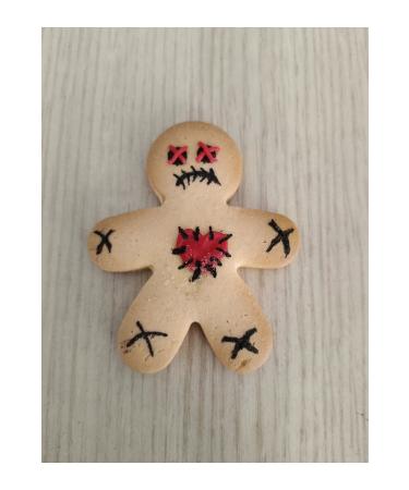 Micropazar Halloween Cookie Vanilla 30 Pieces Packaged