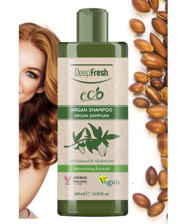 Deep Fresh Eco Series Argan Shampoo 400 ml - Buy Online on GoSupps.com
