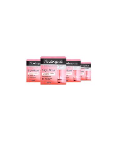 Neutrogena Bright Boost Anti-Aging Gel Cream 50ml X 4