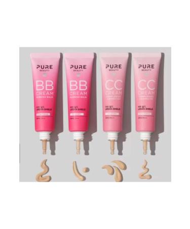 PURE BEAUTY BB Cream Spf50 Paraben Alcohol Free Moisturizing Natural 30 ml - Buy Online on GoSupps.com