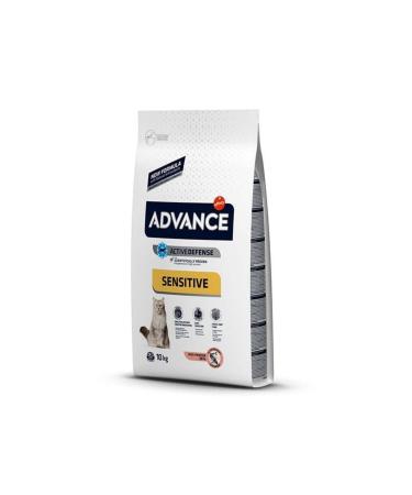 Advance Sensitive Adult Cat Food with Salmon 10 Kg