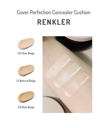 The Saem Vegan Sebum Control Concealer Cushion 1.0 Clear Beige SPF50+ PA++++ - Buy Online on GoSupps.com