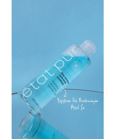 Etat Pur Micellar Purifying Cleansing Water Purifying Eye and Face Make-Up Remover Water 200 ml - Buy Online on GoSupps.com
