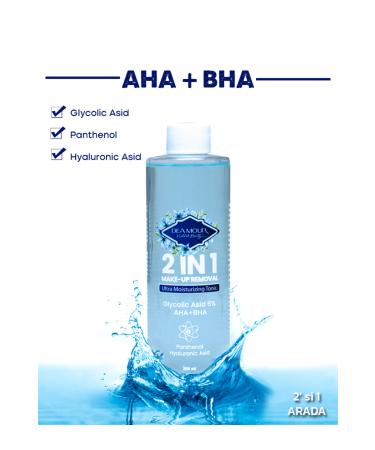 DEAMOUR 2 in 1 Make-up Removal And Ultra Moisturizing Tonic