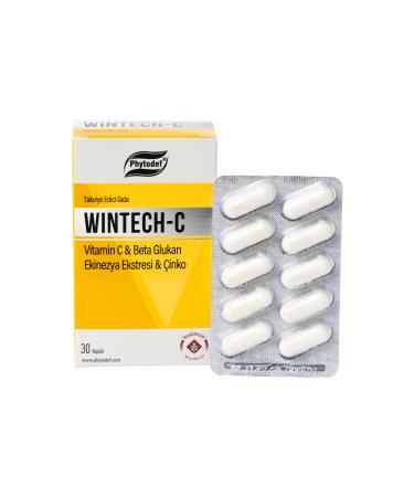 Phytodef Mulvitex Multivitamin Effervescent Tablet - 20 Pieces & Wintech C Beta Glucan - 30 Capsules - Buy Online on GoSupps.com