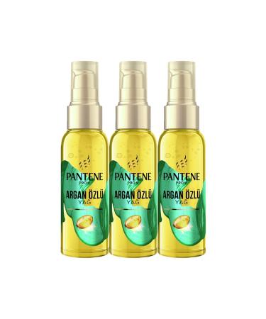 Pantene Natural Synthesis Hair Care Serum Argan Oil Elixir 100 ml X 3 Pieces
