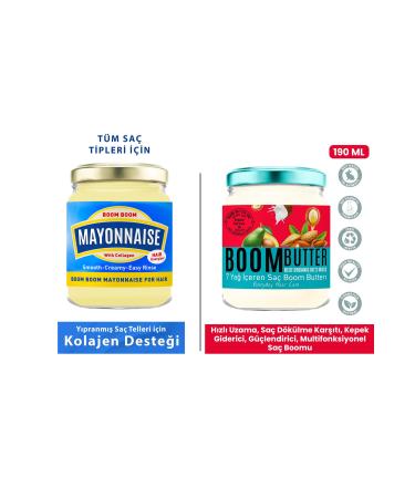 PROCSIN BOOM BUTTER Nourishing and Moisturizing Hair Care Oil with 7 Oils + Mayonnaise Nourishing Hair Mask