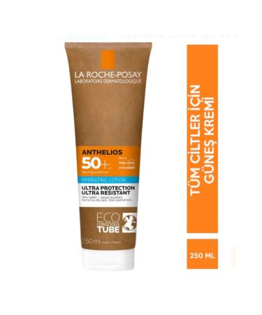 La Roche Posay Sweat Sand and Water Resistant Sun Cream La Roche Posay Anthelios Hydrating Lotion Spf 50 250 ml