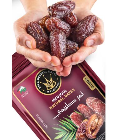 King Medjoul Dates Premium Jerusalem Dates Jumbo 500 gr - Buy Online on GoSupps.com