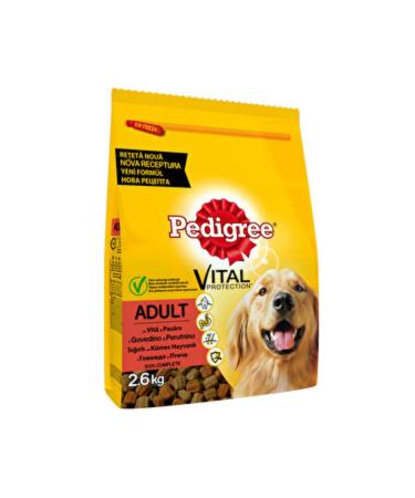 Pedigree Steak & Poultry Dog Dry Food 2.6 kg ( 1 PIECE ) ( PETSHOP )