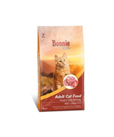 Bonnie Basic Steak Adult Cat Food 10 Kg