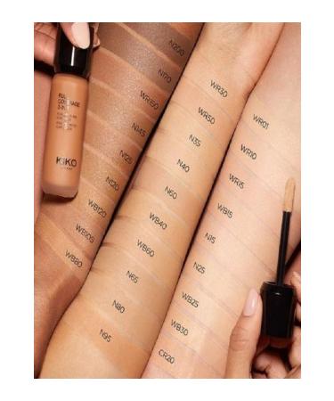 KIKO Full Coverage 2-1 Foundation&Concealer-Matte Satin Flaw Corrector 2-in-1 foundation concealer 25ml - Buy Online on GoSupps.com