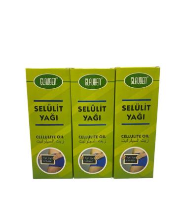 Glauben Cellulite Oil 3 Pack
