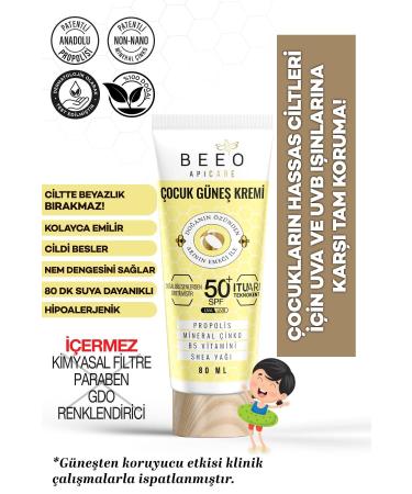 Bio Beeo Apicare Propolis Children's Sun Cream - Buy Online on GoSupps.com