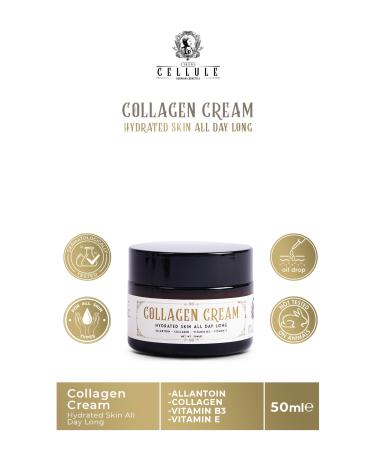 1920 Cellule Premium Cosmetics Cellule 1920 Collagen Cream - Collagen Cream - All Day Moisturized Skin - Allantoin & Vitamin E & B3