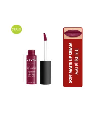 NYX Professional Makeup Soft Mat Lip Cream Ruj Copenhagen