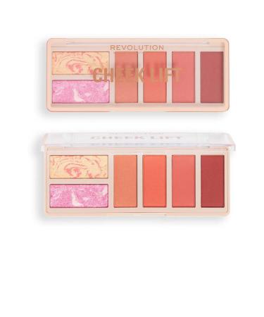 Revolution Cheek Lift Palette Coral Dreaming - Blush and Bronzer Palette
