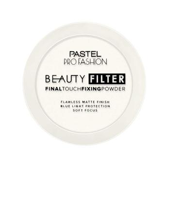 Pastel Beauty Filter Fixing Powder - Powder 00 Makeup Fixer and Mattifying Powder