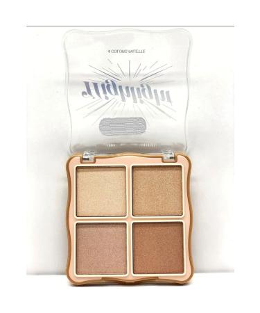 BBeauty 4 Color Highlighter Palette