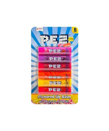 Assorted PEZ LIP BALM 6-PACK