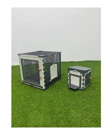 Leganest GUINEA CAGE WITH CLEANING PAN AND SLEEPING ROOM FOLDABLE YP40GP - Buy Online on GoSupps.com