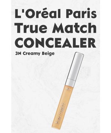 L'Oreal Paris Loreal Paris True Match Concealer 3N Creamy Beige