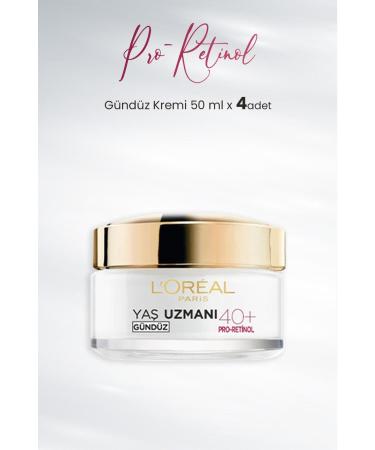 L'Oreal Paris Day Cream 40+ Pro-retinol 50 Ml X 4 Pieces