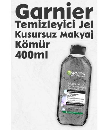 Garnier Micellar Make-Up Remover Gel Charcoal 400 ml