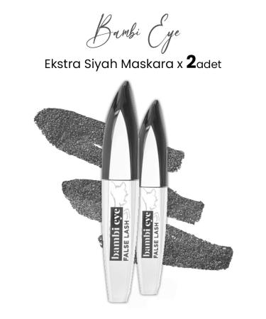 L'Oreal Paris Loreal Paris Bambi Eye Extra Black Mascara Extra Black x 2 Pieces