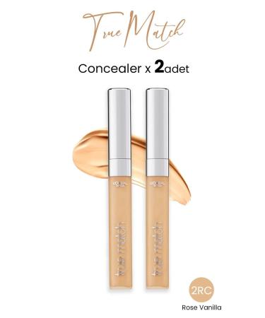 L'Oreal Paris Loreal Paris True Match Concealer 3N Creamy Beige x 2 Pcs
