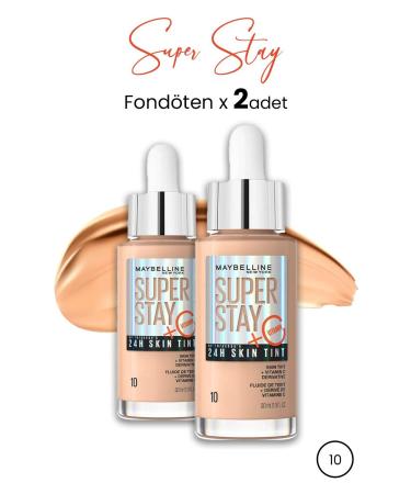 Maybelline New York Maybelline Super Stay 24h Skin Tint Foundation 10 30 ml