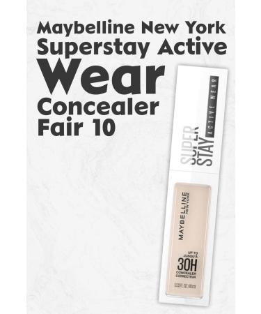 Maybelline New York Superstay Active Wear Concealer 10 Fair