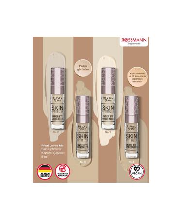 Rival Loves Me Under Eye Dark Circle Concealer No:04 5 ml - Buy Online on GoSupps.com