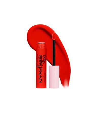 NYX Professional Makeup Lip Lingerie XXL Liquid Lipstick On Fuego