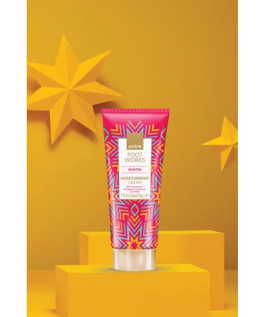 Avon Foot Work Winter Orange and Cinnamon Scented Vitamin E Moisturizing Foot Cream 75 Ml. - Buy Online on GoSupps.com