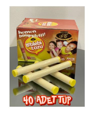 taso8090 Chickpea Powder - Sweet Fun Snack (40 PIECES TUBE)