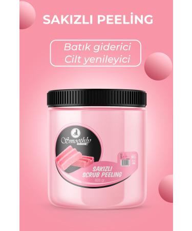 Smoothly Post Epilation Ingrown Peeling Natural Seaweed Peeling 800ml & Gum Peeling 800ml - Buy Online on GoSupps.com